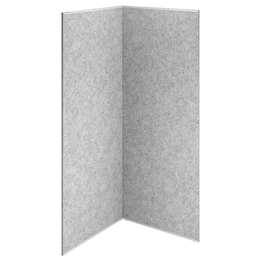 SIDORNA room divider, grey, 82x80x195 cm IKEA