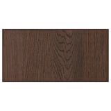 SINARP Drawer front, brown, 40x20 cm