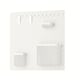 Option: SKÅDIS Pegboard combination, white, 56x56 cm