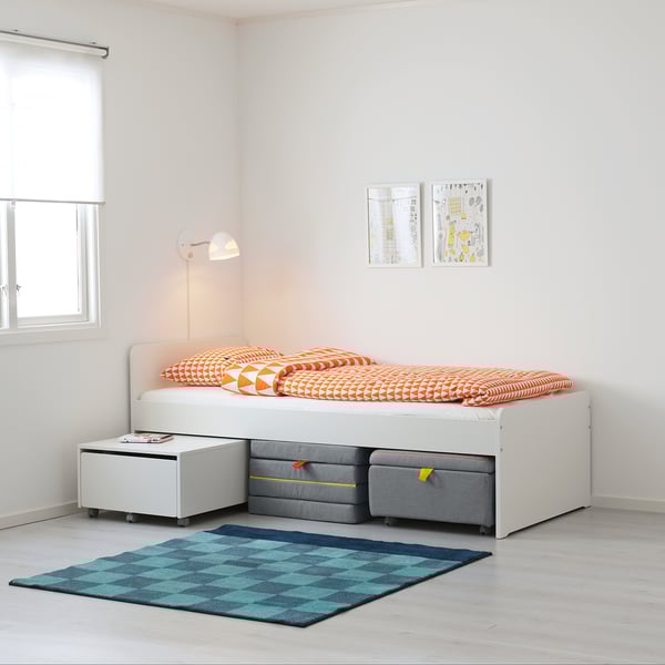 Slakt Pouffe Mattress Foldable Ikea