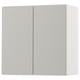 Option: SMÅSTAD Wall cabinet, white grey/with 1 shelf, 60x32x60 cm
