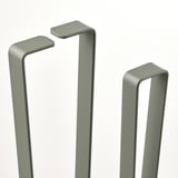 SMÅTUNGA Kitchen roll holder, grey-green