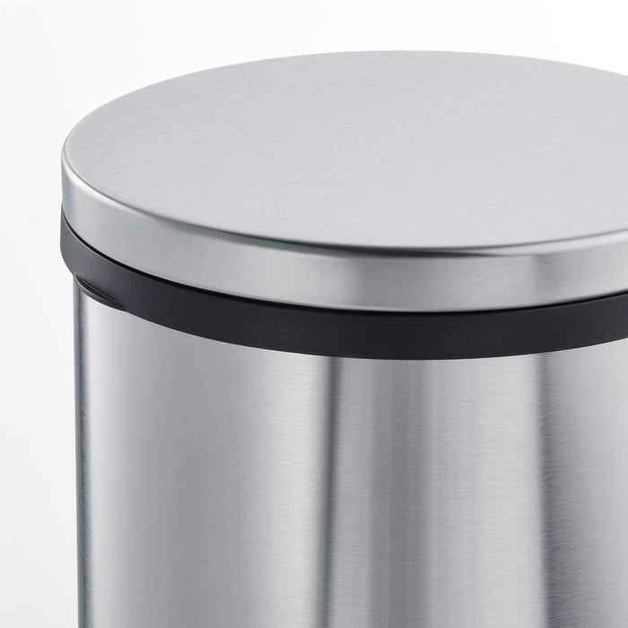 SNÖRPA pedal bin, stainless steel, 5 l IKEA