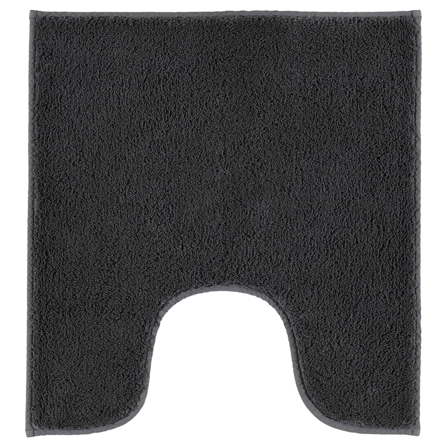 SÖDERSJÖN pedestal mat, dark grey, 55x60 cm IKEA