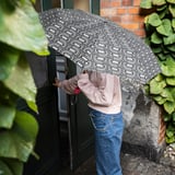 SÖTRÖNN Umbrella, white/black