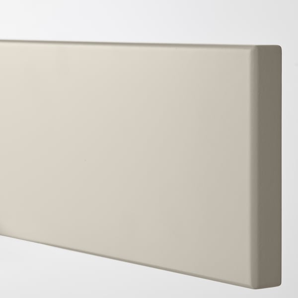 STENSUND Drawer front, beige, 80x10 cm