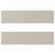 STENSUND Drawer front, beige, 40x10 cm