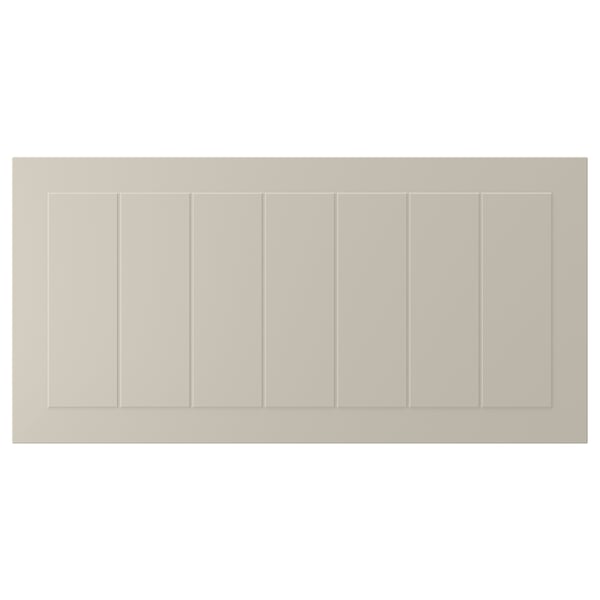 STENSUND Drawer front, beige, 80x40 cm