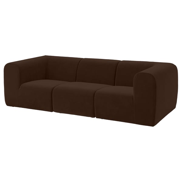 STOCKHOLM 2025 3-seat sofa, Alhamn dark brown