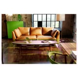 STOCKHOLM Coffee table, walnut veneer, 180x59 cm