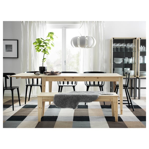 Stockholm Rug Flatwoven Chequered Handmade Brown Chequered