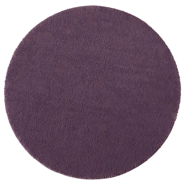 Stoense Rug Low Pile Purple Ikea