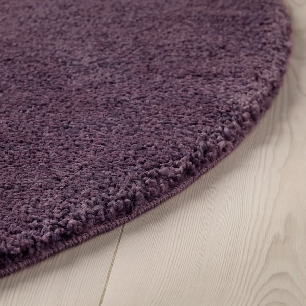 Stoense Rug Low Pile Purple Ikea