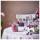 STÖRTSKÖN Scented candle in glass, Berries/red, 40 hr