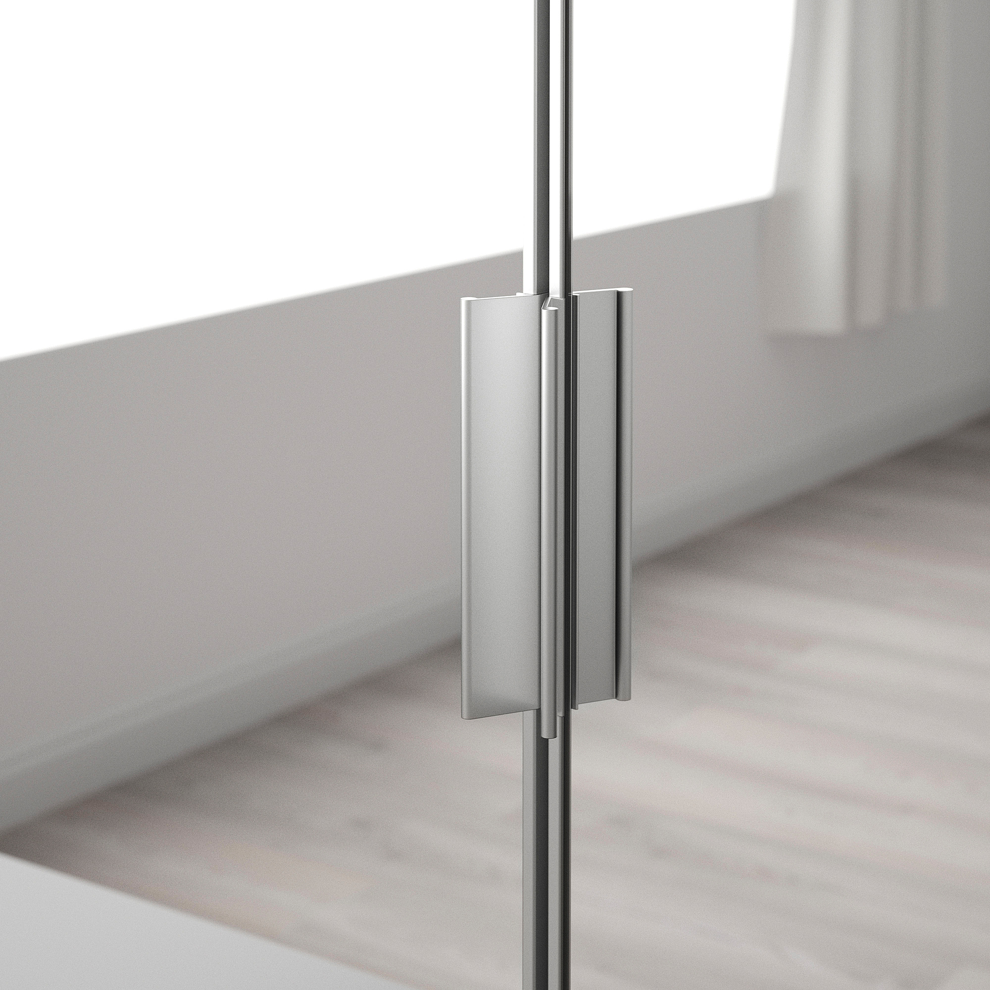 STRAUMEN Mirror door, mirror glass, 60x180 cm
