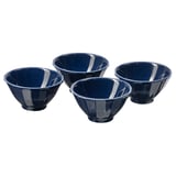 STRIMMIG Bowl, stoneware blue, 11 cm