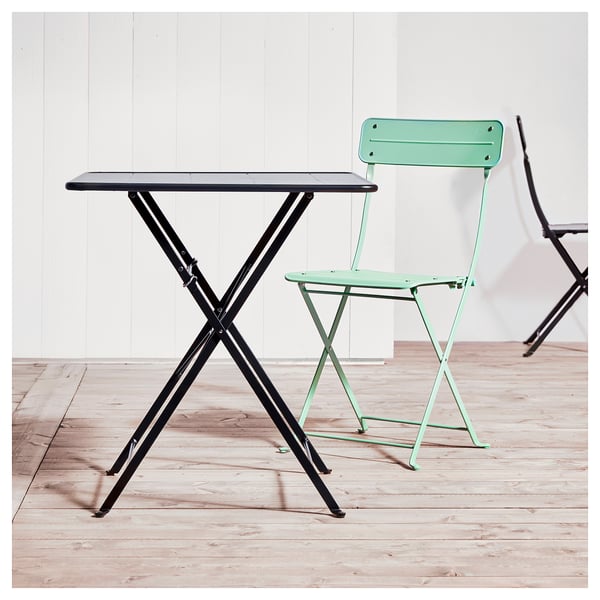 SUNDSÖ Table, anthracite outdoor, 65 cm