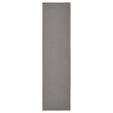 SVARTSENAP Table-runner, grey, 35x130 cm