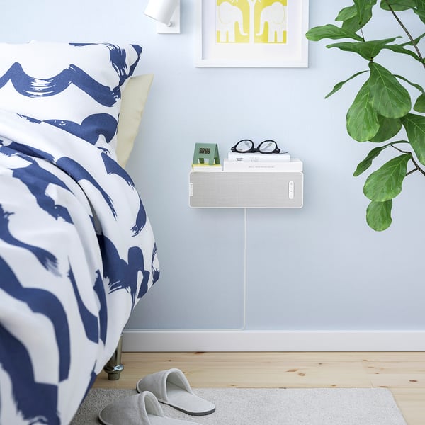 SYMFONISK WiFi bookshelf speaker, white smart/gen 2