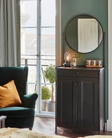 TÄRNABY Table lamp, dimmable anthracite, 25 cm