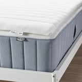 TALGJE Mattress pad, white, 90x200 cm