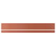 TERRSJÖ Cover panel for lighting, red-brown, 221 cm
