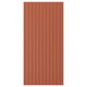 TERRSJÖ Cover panel, red-brown wave pattern, 39x81 cm