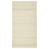 TIDTABELL Rug, flatwoven, beige, 80x150 cm