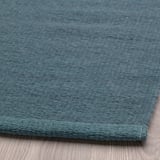 TIDTABELL Rug, flatwoven, grey-blue, 200x300 cm