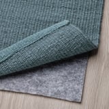 TIDTABELL Rug, flatwoven, grey-blue, 200x300 cm