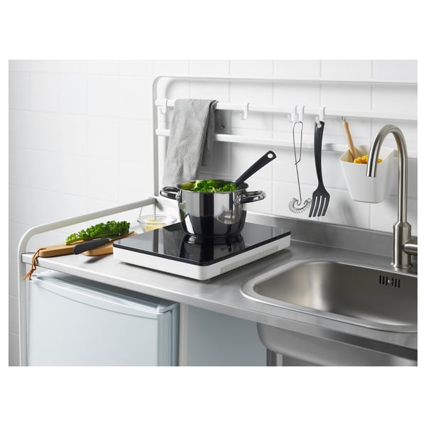 tillreda portable induction hob white ikea