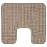 TOFTBO Pedestal mat, dark beige, 55x60 cm