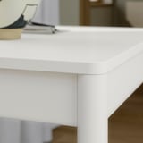 TONSTAD / TONSTAD Table and 2 chairs, off-white/off-white Fridtuna light beige, 80/120x70 cm