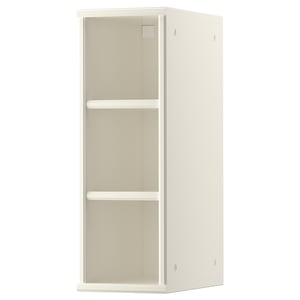 TORNVIKEN, white, open cabinet, narrow, fiberboard, simple design.