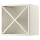 TORNVIKEN Shelf, off-white, 40x37x40 cm