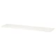 TRANHULT Shelf, white stained aspen, 120x30 cm