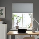 TRIPPEVALS Block-out cellular blind, white, 100x195 cm