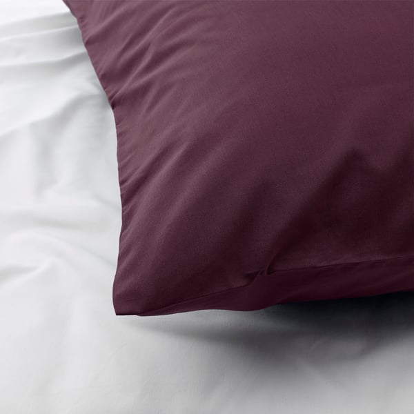 ULLVIDE Pillowcase, deep red, 65x65 cm