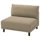 UPPÅKRA 1.5-seat module, Johanneshov brown-beige