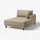 UPPÅKRA sofa, beige. Modern, inviting design with plush cushions and wooden legs.