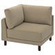 UPPÅKRA Corner module, Johanneshov brown-beige