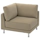 UPPÅKRA Corner module, Johanneshov brown-beige