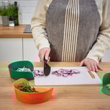 UPPFYLLD Preparation bowl, mixed colours, 18 cm