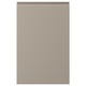 UPPLÖV 2-p door f corner base cabinet set, right-hand/matt dark beige, 25x80 cm