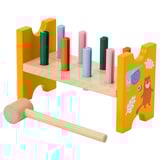 UPPSTÅ Toy hammering block, multicolour