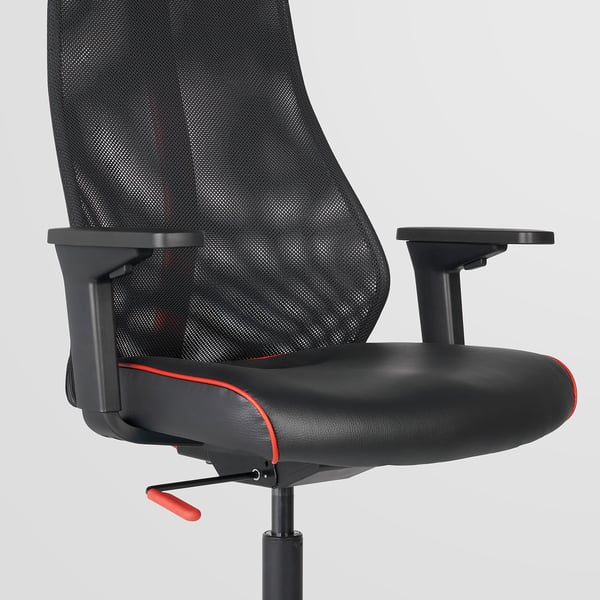 UTESPELARE / MATCHSPEL Gaming desk, chair and drawer unit, black