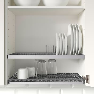 UTRUSTA Dish drainer for wall cabinet, 60x35 cm