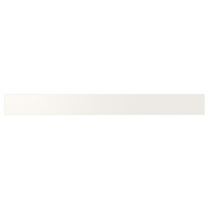 Utosta drawer front, white, fiberboard, rectangular, smooth.