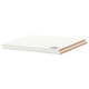 UTRUSTA Shelf, white, 60x60 cm