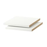 UTRUSTA Shelf, white, 30x37 cm